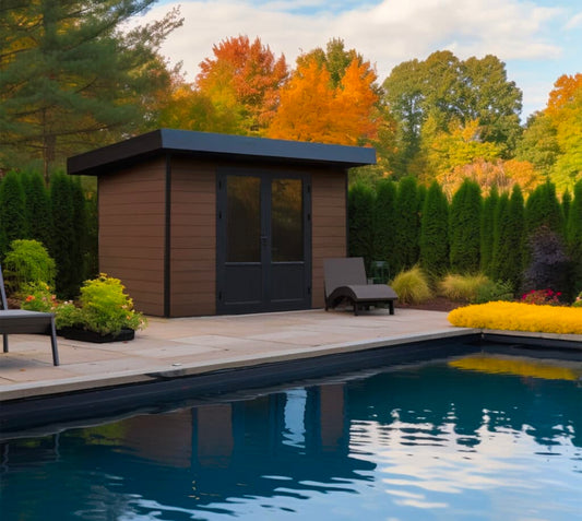 Mistral aluminum shed