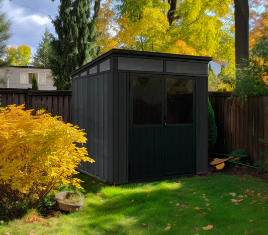 Mirage black shed